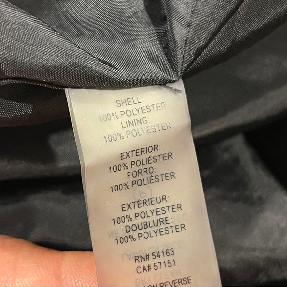 Karl Lagerfeld Red and Black Floral mini Dress with chain details