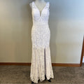 Elegant White Lace Women’s Dress